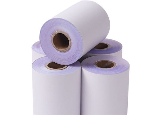 Vorab gedruckte Position 50gsm fertigte 60um den thermischen Empfang Papier-Rolls besonders an