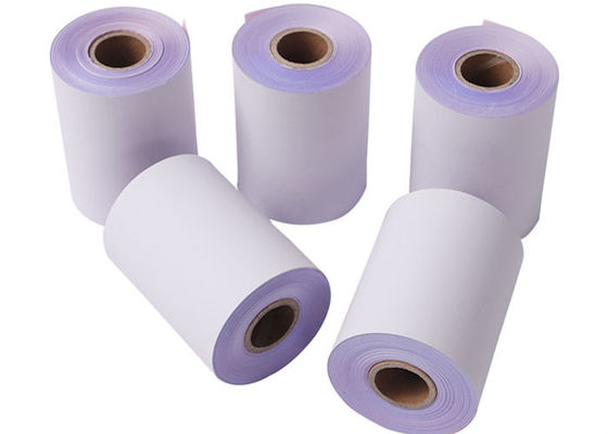 Vorab gedruckte Position 50gsm fertigte 60um den thermischen Empfang Papier-Rolls besonders an