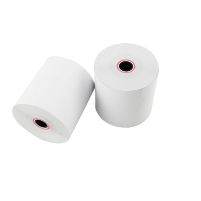 48gsm 3 Zoll-reines Holzschliff 57mm x 40mm Druckthermopapier Rolls
